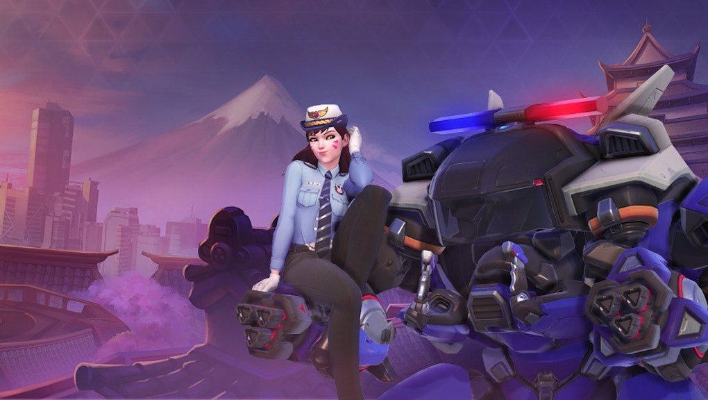 Overwatch Officer D Va Everyone Wants The New Skin But Nobody Wants To Play Hots