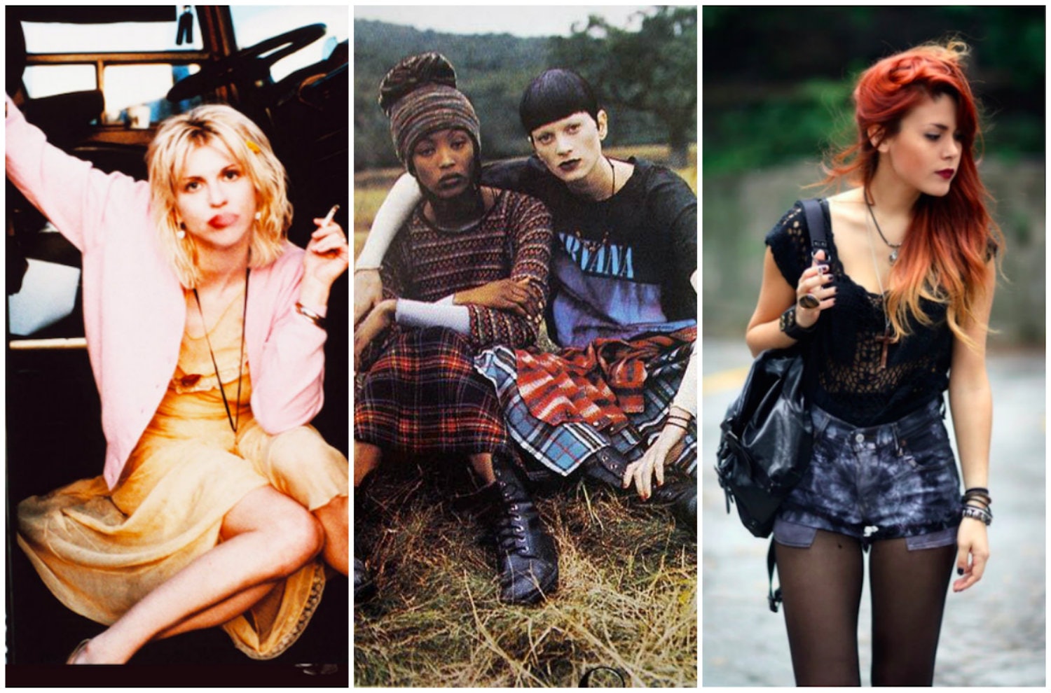90s grunge girl fashion
