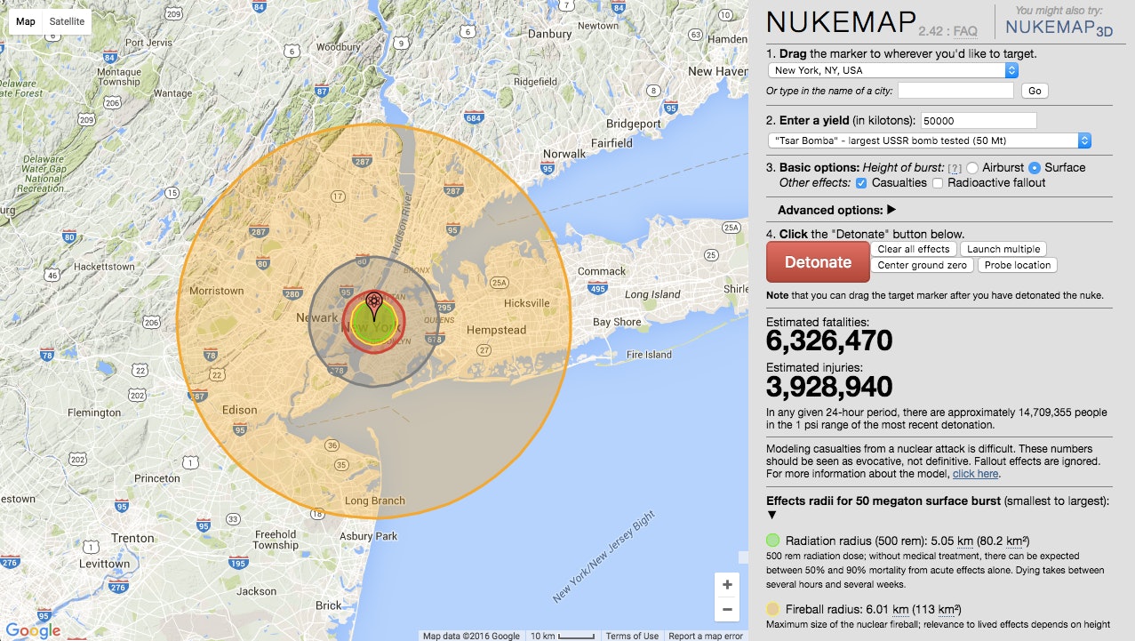nuclear bomb fallout shelter locations
