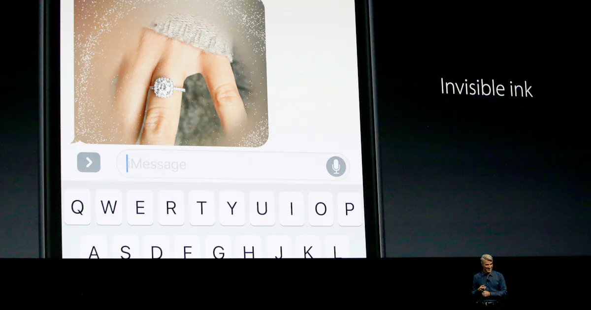 iOS 10's Invisible Ink Feature Is Stealthy AF — Here's How to Send a ...