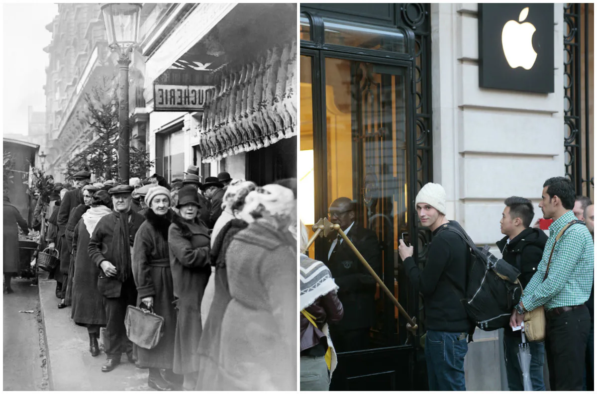 16 Photos of Shopping, Then and Now, Reveal How Our World Has Changed