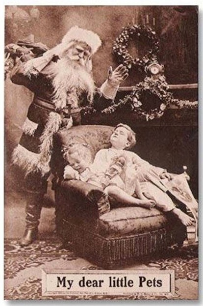 creepy vintage christmas photos