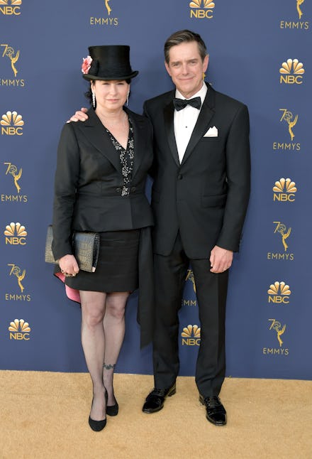 Amy Sherman-Palladino and Daniel Palladino at the Emmys 2018
