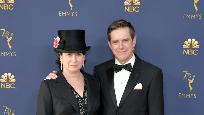 Amy Sherman-Palladino and Daniel Palladino at the Emmys 2018