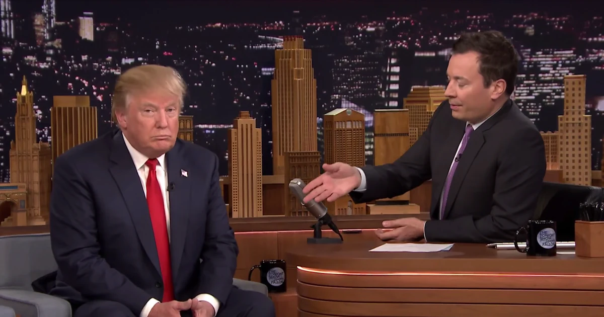 Donald Trump Makes First Late-Night Appearance on 'The Tonight Show ...