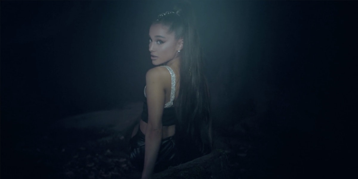 Ariana Grande And Nicki Minaj Await The Light In A Moody Forest In New ...