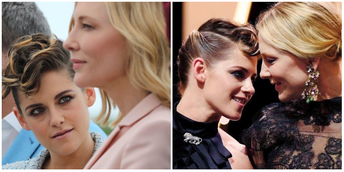 Can We Talk About The Way Kristen Stewart Looks At Cate Blanchett?
