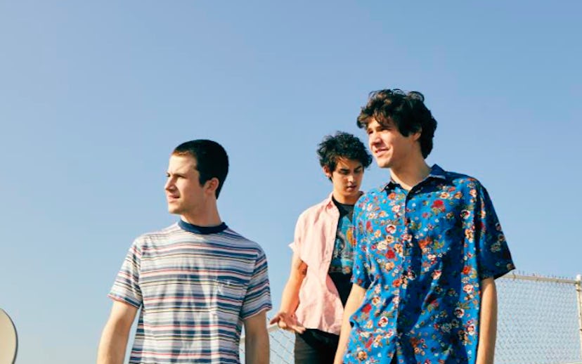 Young musicians from the L.A.-based indie rock group Wallows, called Braeden Lemasters, Dylan Minnet...