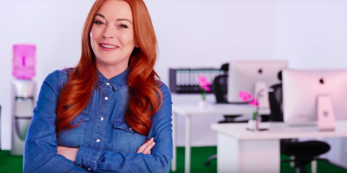 Lindsay Lohan Is The New Spokesperson For Lawyer Com