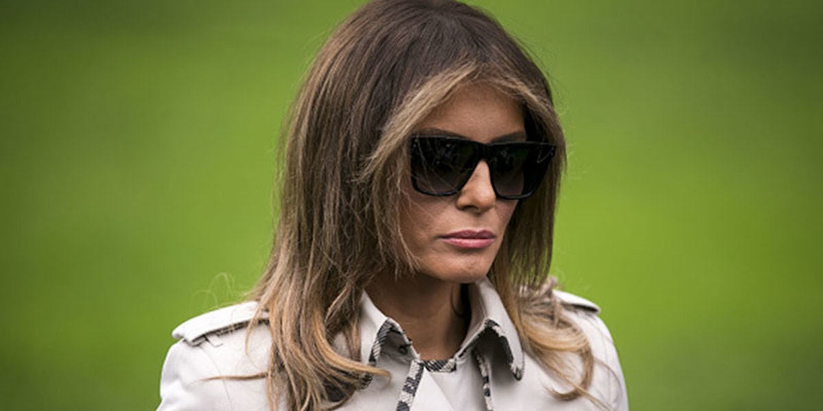 1200px x 1000px - No, Melania Trump Is Not Trolling Her Husband