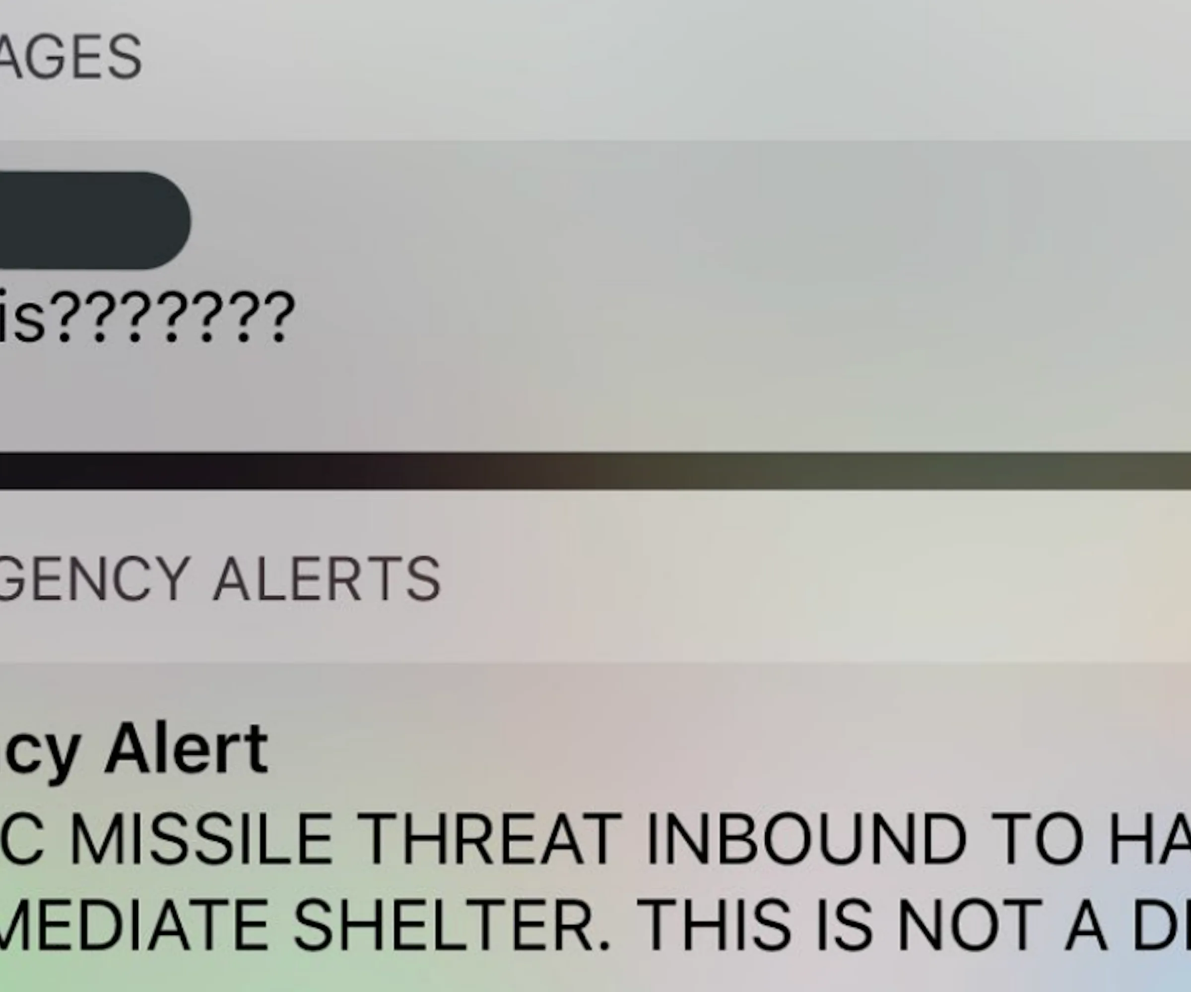 A False Ballistic Missile Emergency Alert Caused Panic For Over 30 ...