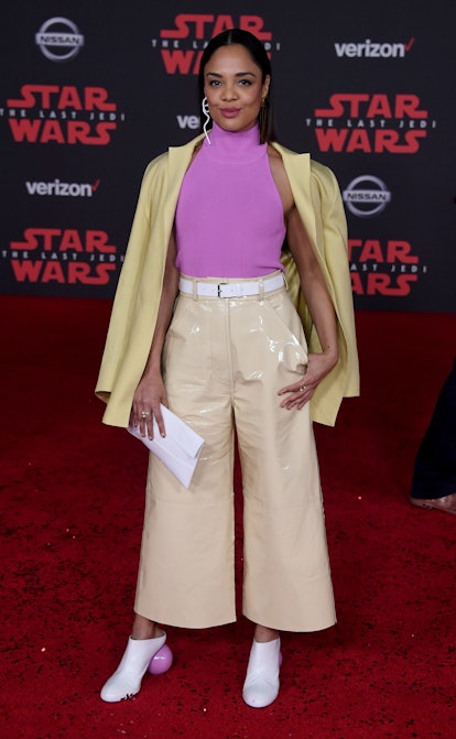 Halle & Chloe Bailey in Louis Vuitton at the 'Star Wars: The Last