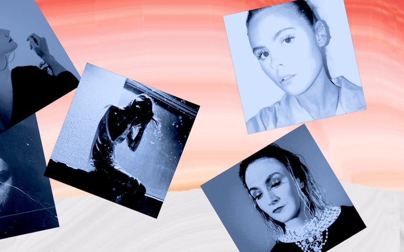 Collage of pictures of Icelandic Artists.