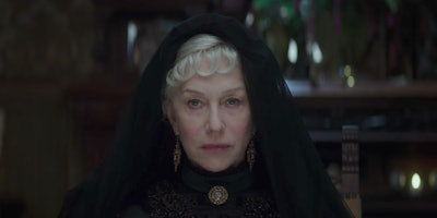 Helen Mirren in the movie Winchester: The House That Ghosts Built.