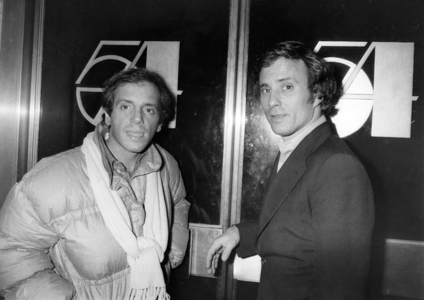 The co-founders of Studio 54, Steve Rubell and Ian Schrager