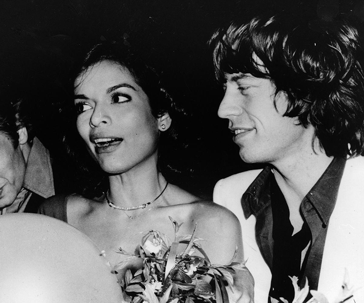 Bianca and Mick Jagger together