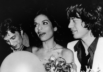 Bianca and Mick Jagger together
