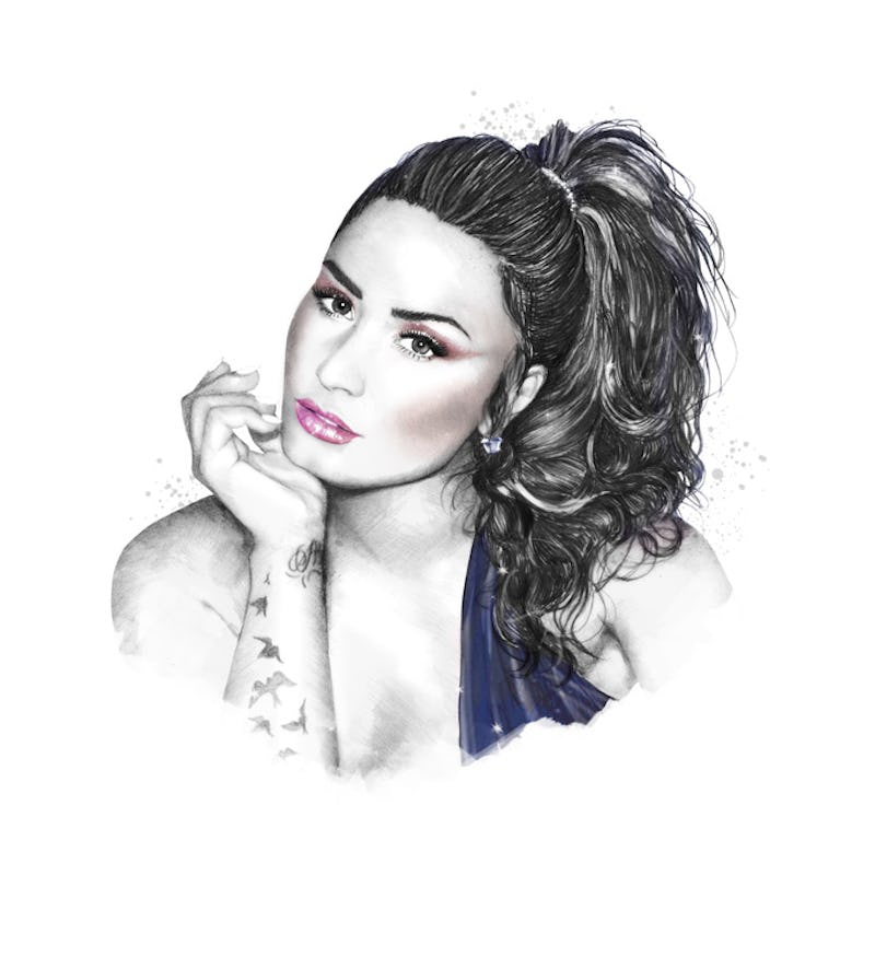 Illustration of Demi Lovato