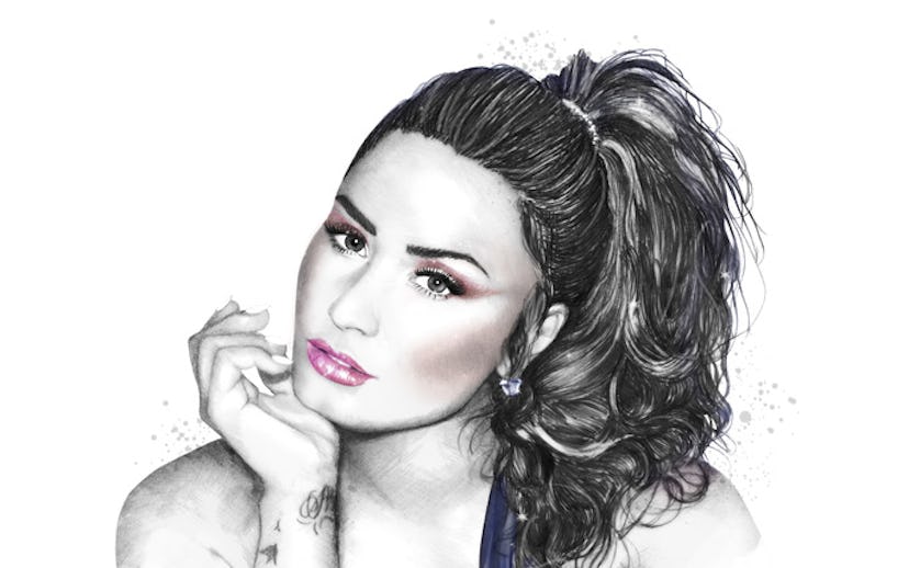 Illustration of Demi Lovato