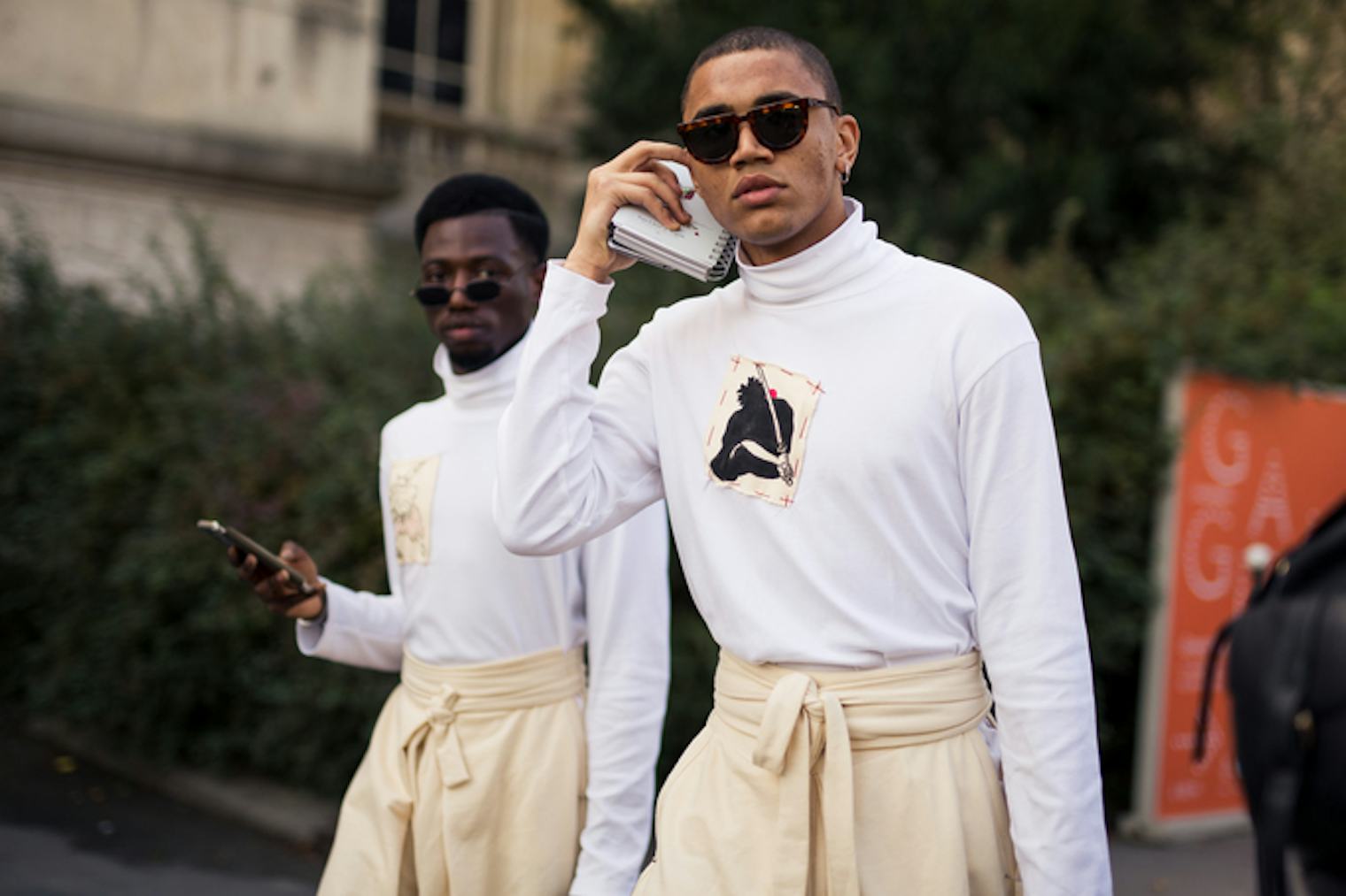 PFW Street Style Day 4: Graphic Content Ahead