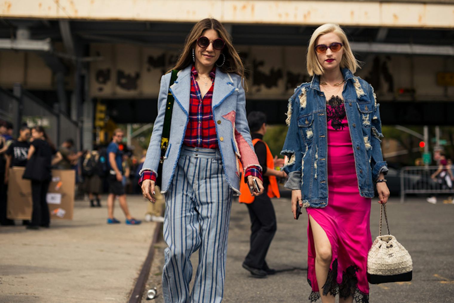 NYFW Street Style Day 7 Was Presented In Technicolor