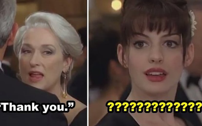 This deleted scene from ‘The Devil Wears Prada’