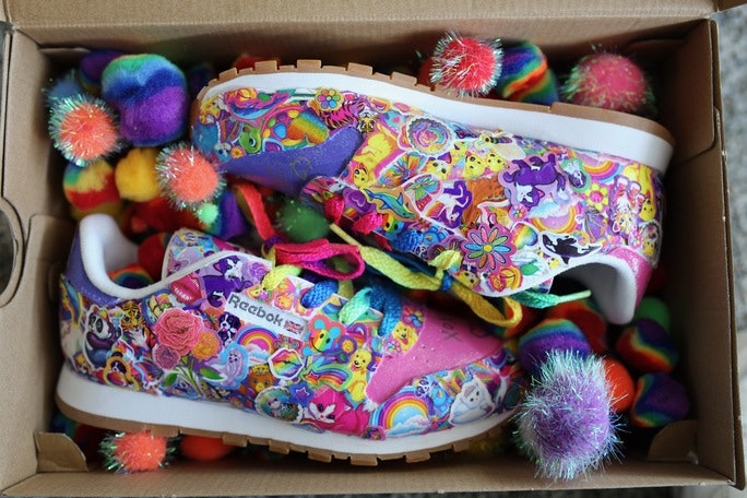 Lisa frank 2025 reebok shoes