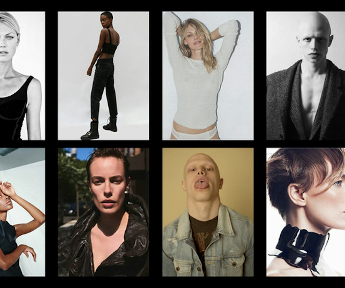 Models represented by Anti Management, the new agency that is creating a safe space for young models