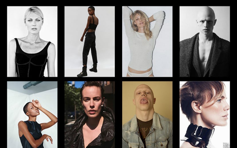Models represented by Anti Management, the new agency that is creating a safe space for young models