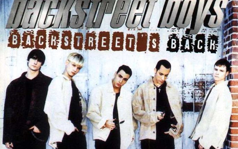 Backstreet boys' 'Backstreet’s Back' album cover