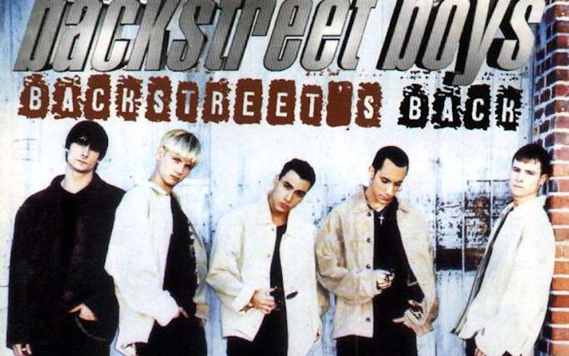 Backstreet boys' 'Backstreet’s Back' album cover