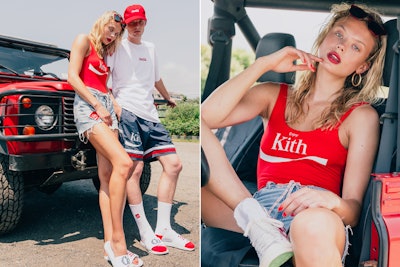 Streetwear collaboration of the brand Kith and the iconic Coca-Cola.