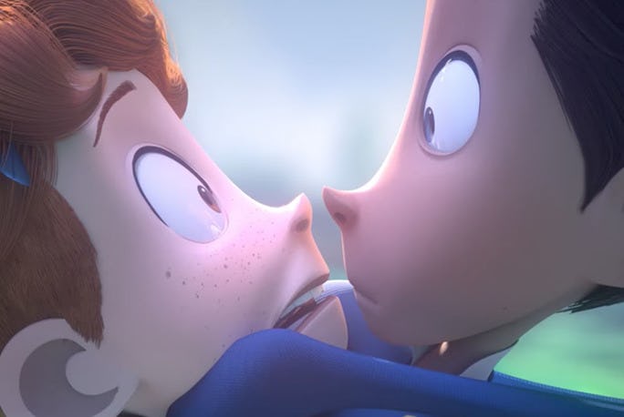 in a heartbeat animated short film