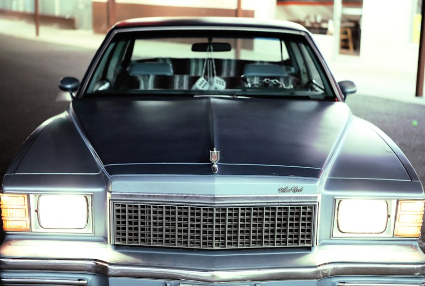 The front of Natasha Lilipore's ’79 Chevrolet Monte Carlo.
