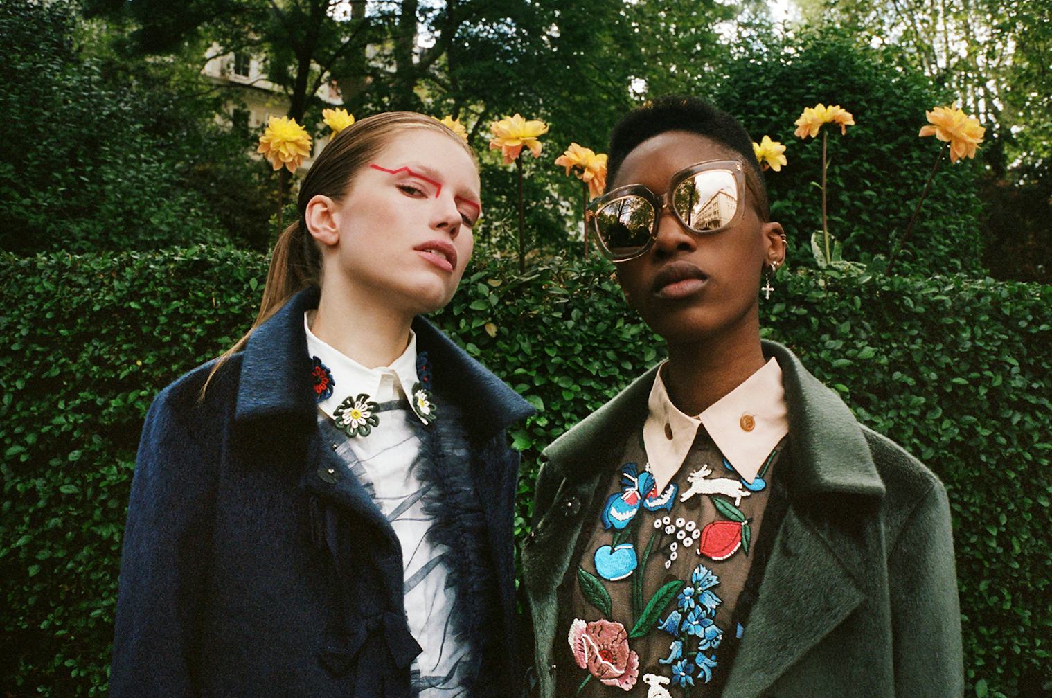 It’s Decided: This Fall, We’ll Wear Flowers