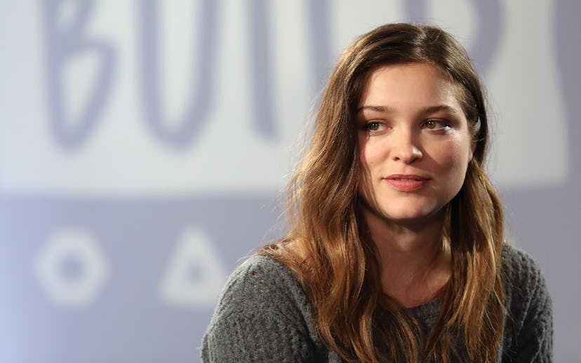 Sophie Cookson, star of the Netflix series 'Gypsy' at a press event