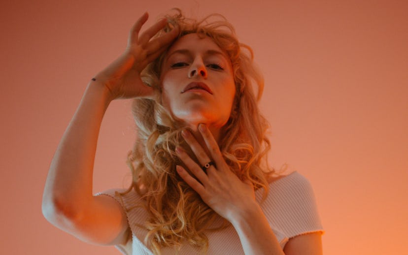 Maiah Manser in the music video of her dark, Dracula-inspired single, named “Second Skin”