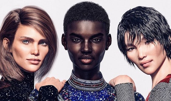 Balmain Unveiled “Diverse” Virtual Models, But There’s One Problem