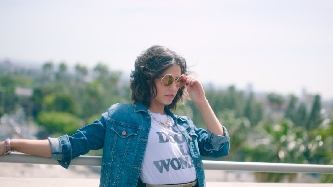 Naomi Scott Shows Us How To Be A Total Boss
