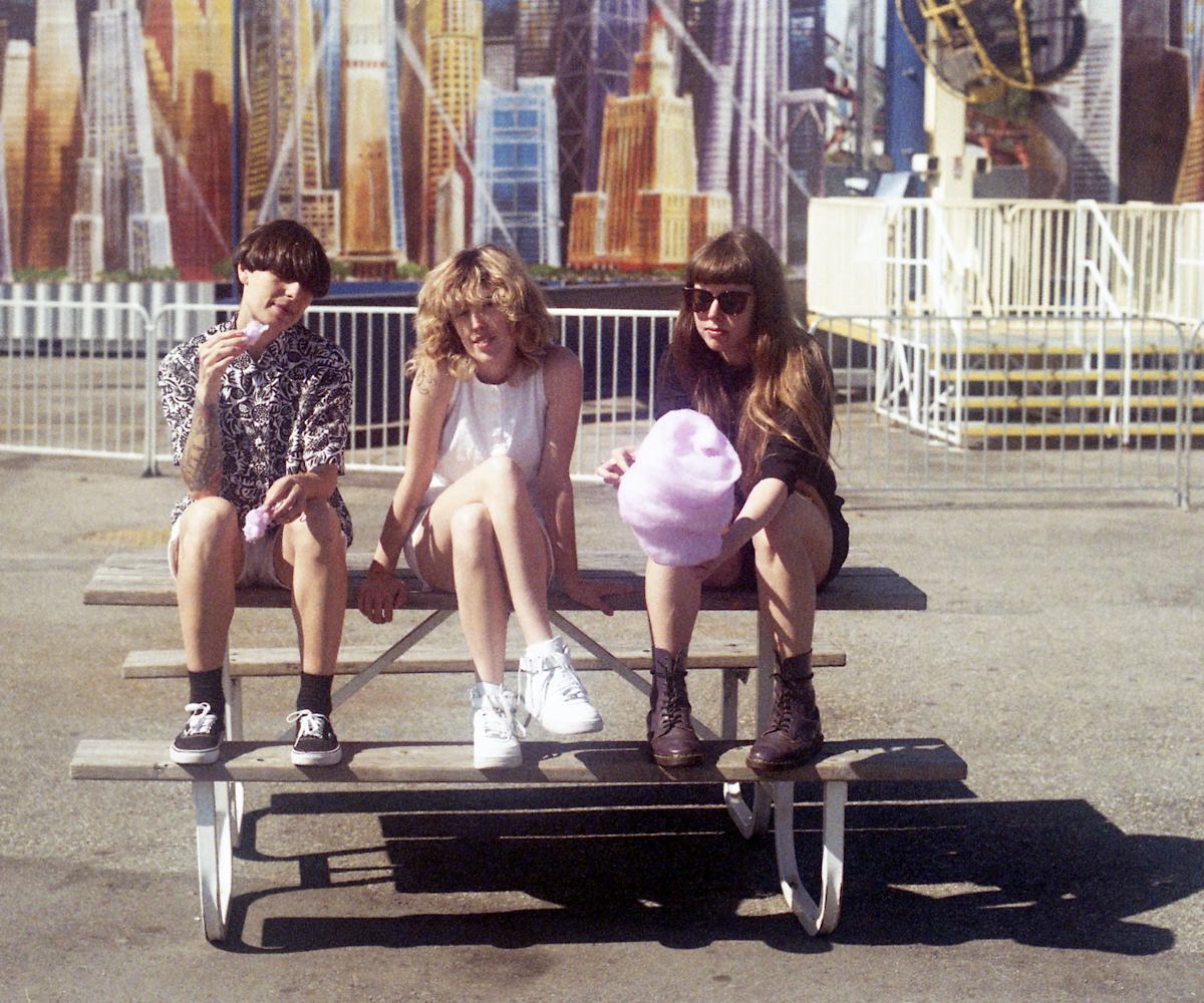 The Courtneys members: Jen Twynn Payne, Courtney Loove, and Sydney Koke