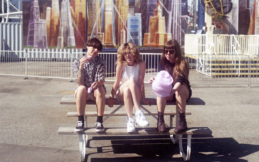 The Courtneys members: Jen Twynn Payne, Courtney Loove, and Sydney Koke