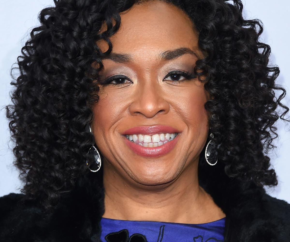 Shonda Rhimes smiling at the camera