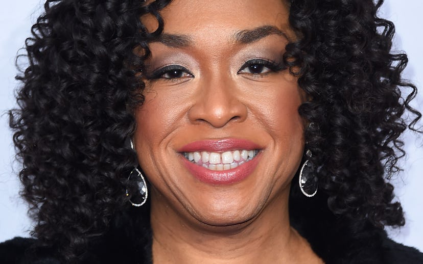 Shonda Rhimes smiling at the camera