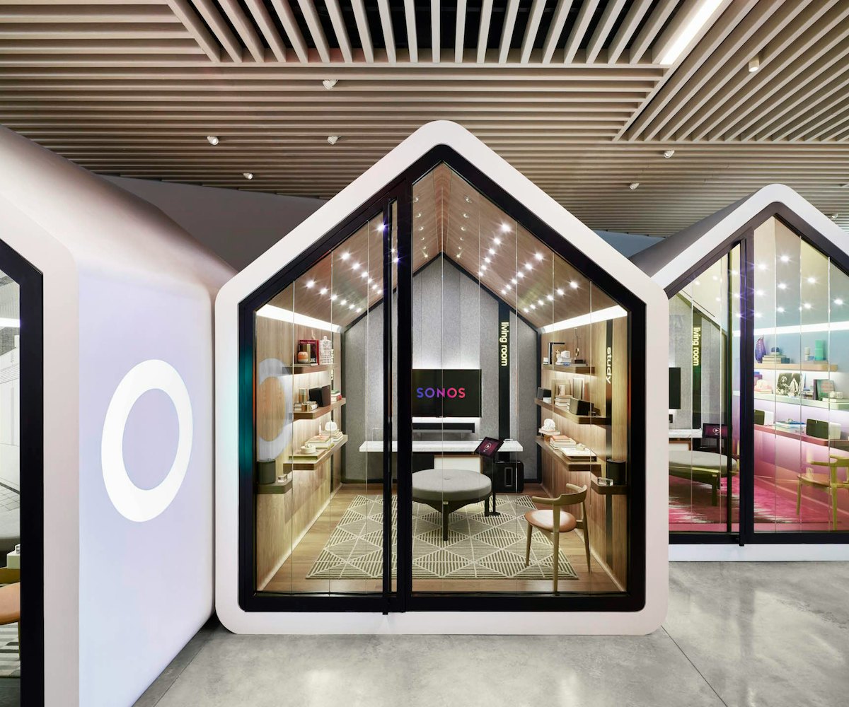 The Sonos first flagship store in New York’s SoHo neighborhood 