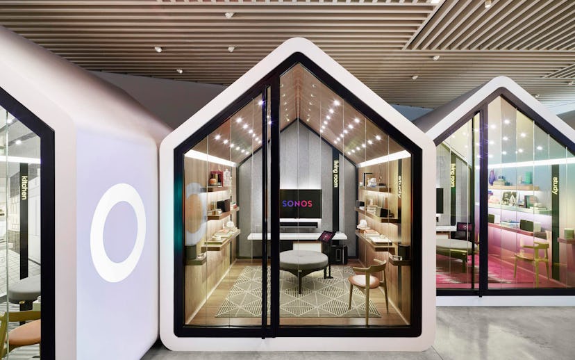 The Sonos first flagship store in New York’s SoHo neighborhood 