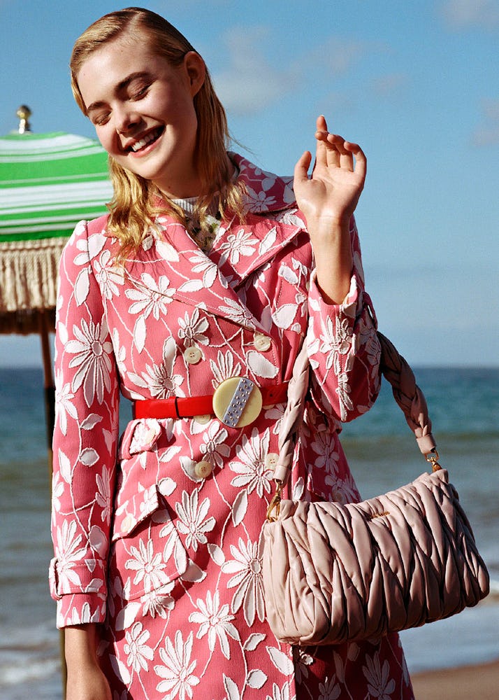 Elle Fanning Stars In Miu Miu’s Breezy New Campaign