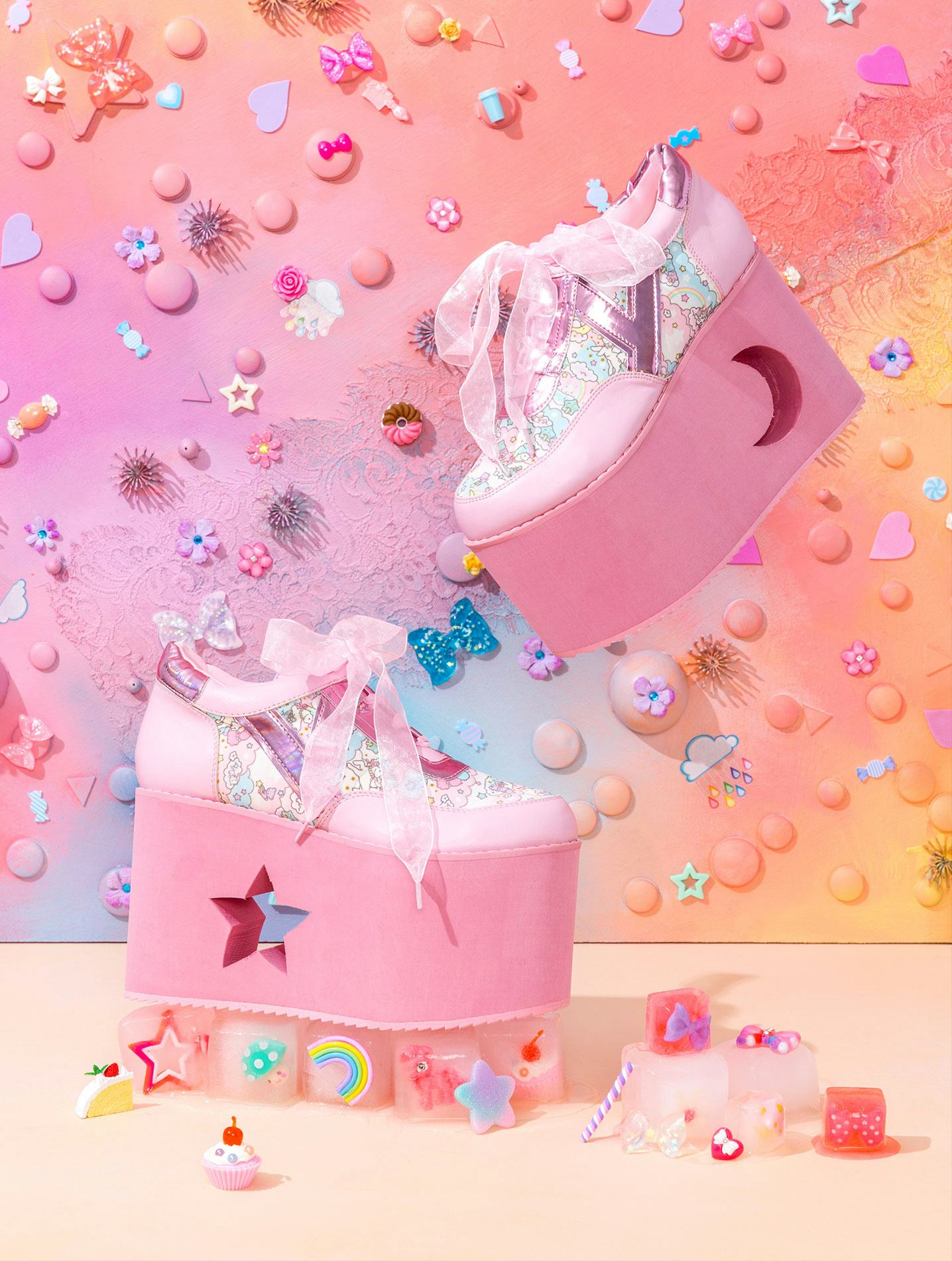 Little twin stars platform on sale shoes