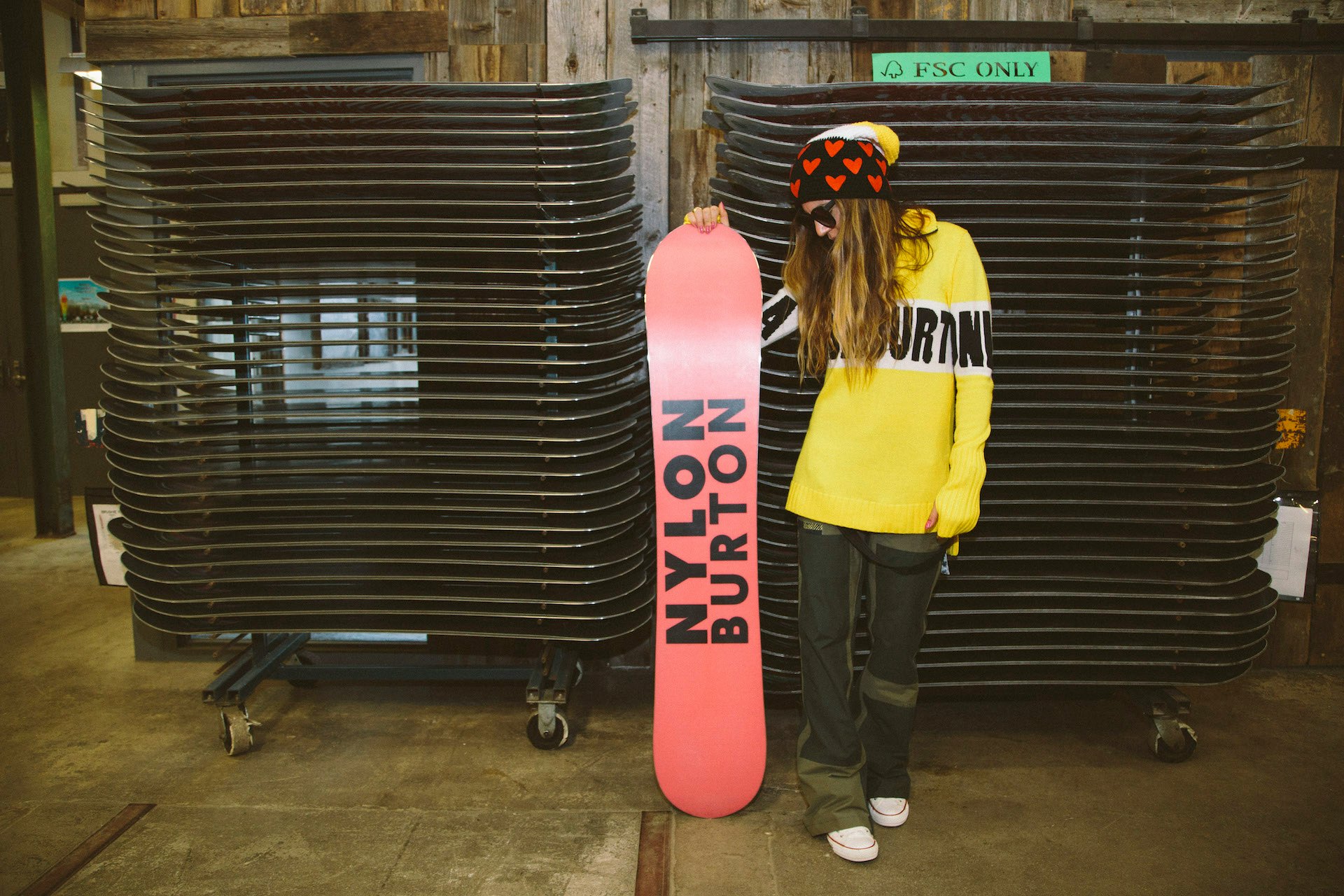 NYLON x Burton Girls Snowboard Giveaway Sweepstakes