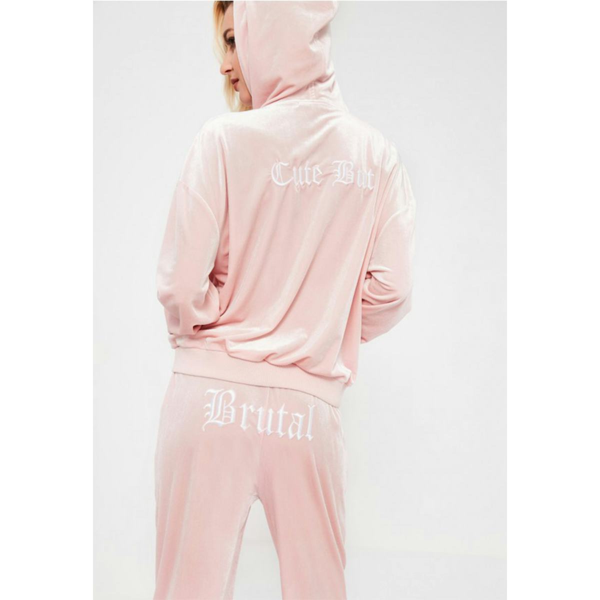 cute but brutal tracksuit