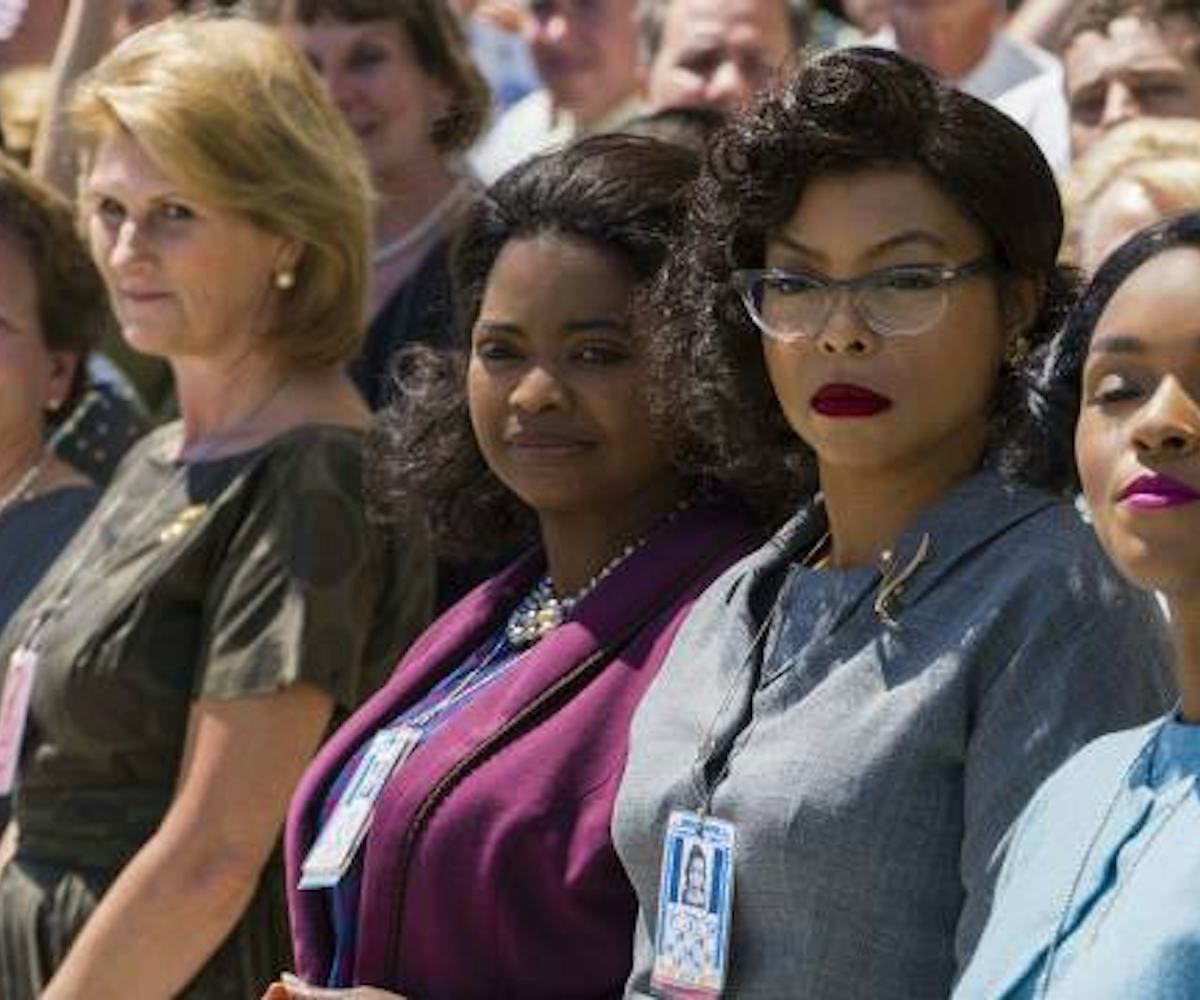 Taraji P. Henson, Octavia Spencer and Janelle Monáe in a scene in "Hidden Figures" 